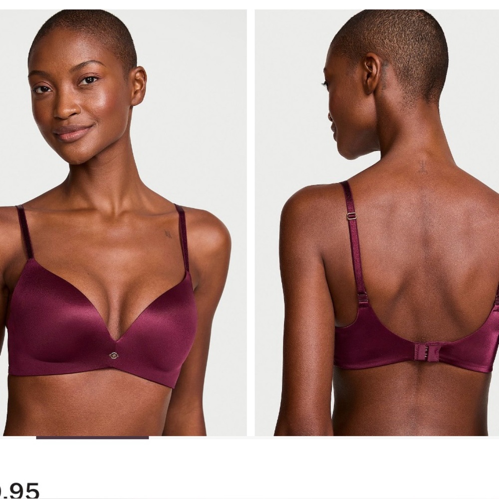 ❤️ Victoria’s Secret So Obsessed Push-Up Bra NWT Kir Memory Fit 32AA Satin ✨